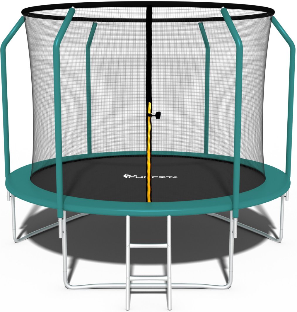 Trampolina ogrodowa Funfit Premium z siatką wewnętrzną 10 FT 312 cm 1