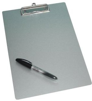 WEDO Klemmbrett A4 Aluminium 1