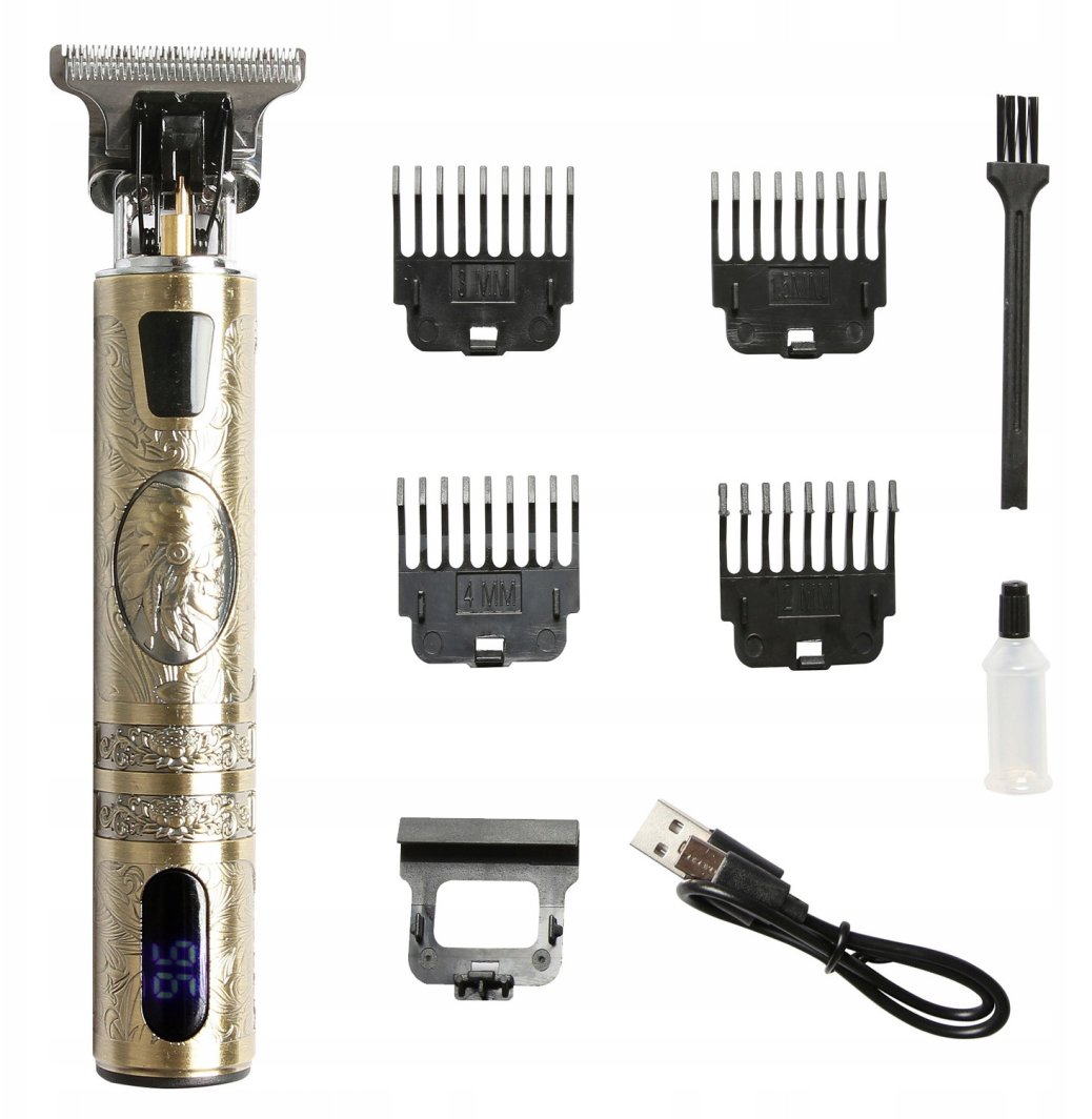 MASZYNKA DO STRZYŻENIA WŁOSÓW BRODY CIAŁA 7W1 TRYMER GOLARKA RIWALL RWC-01 1