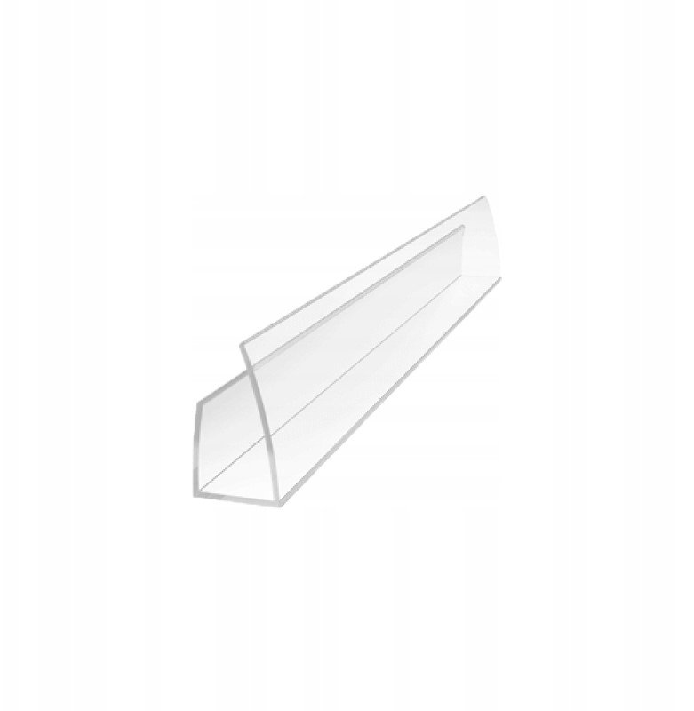 U-profil zamykający 1050mm bezbarwny 4mm 1