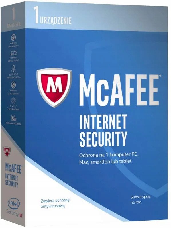 McAfee Internet Security 2017 BOX PL 1 MIS17QMB1RAA 1