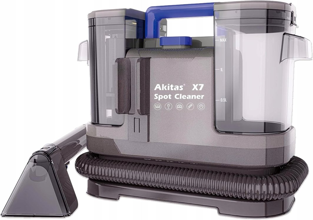 Akitas X7 Odkurzacz piorący 600W czyszczenie na mokro i sucho 1