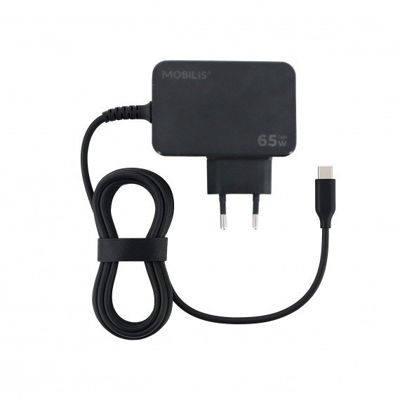 Mobilis Energia Charger 65W USB-C Laptop Charger 1,8m Cable 1