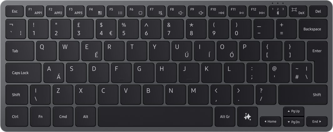 Samsung EJ-B7800 klawiatura Dom Bluetooth QWERTY Angielski Czarny 1