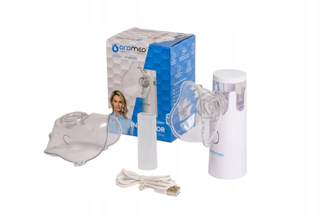 Inhalator nebulizator membranowy Oromed ORO-MESH BASIC one size 1