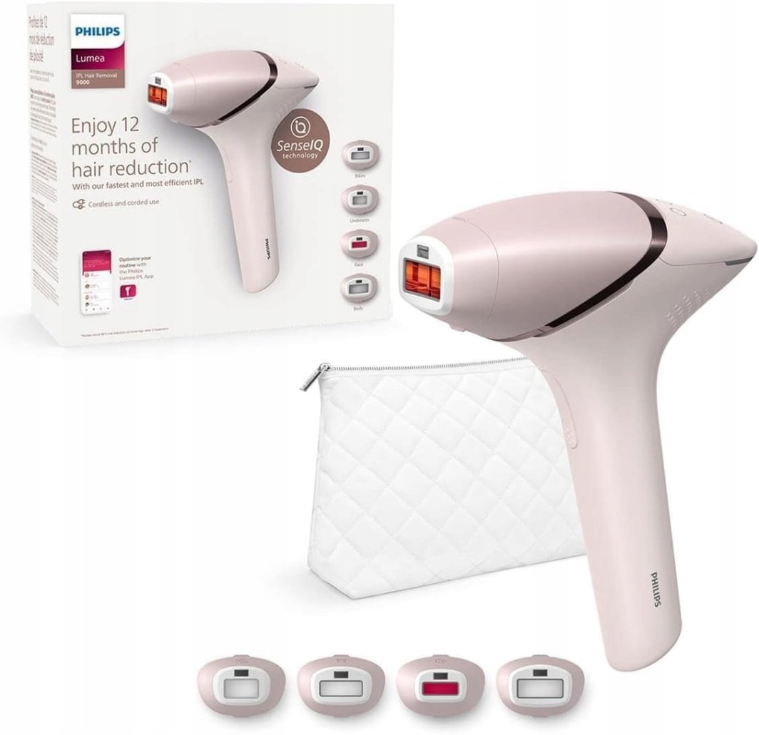 Philips Lumea 9000 Depilator 4 nasadki SenseIQ BRI957/00 1