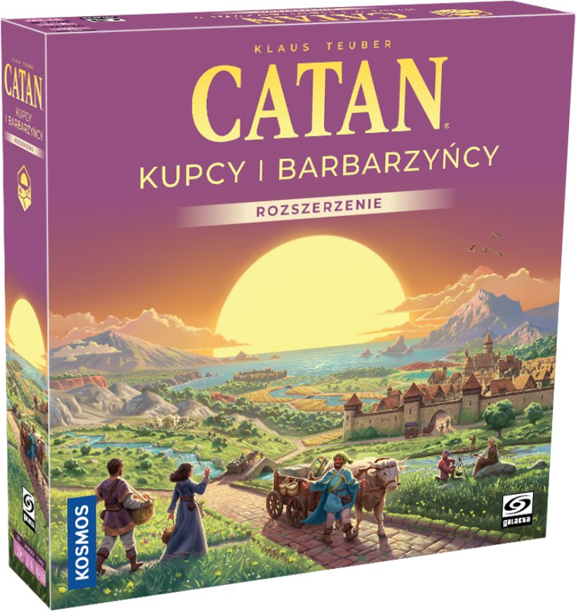 Galakta Dodatek do gry Catan: Kupcy i Barbarzyńcy (edycja 2025) 1