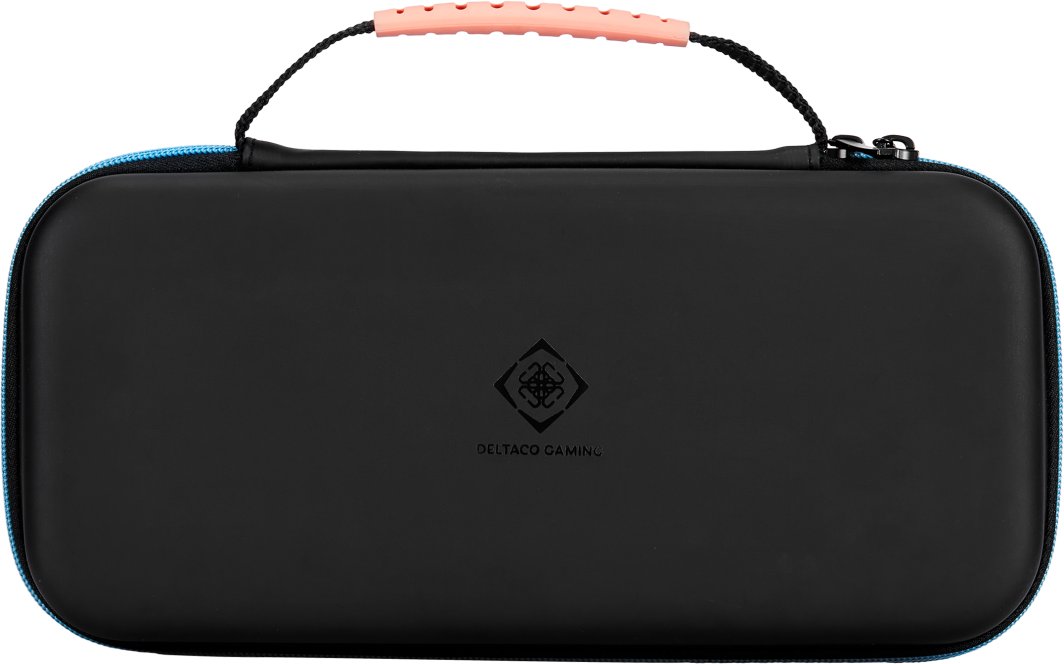 Dėklas DELTACO GAMING skirtas „Nintendo Switch 2“ su kišene įkrovikliui, laidui ir iki 10 žaidimų/ GAM-193 / 4222425 1