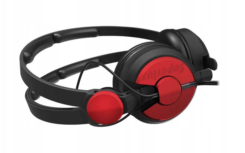SuperLux HD562 Red, zamknięte słuchawki nauszne 1