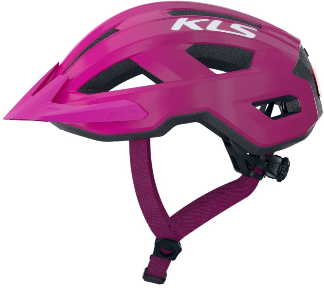 Kask MTB Kellys DAZE LUMIO 022 LED Rozmiar kasku: M/L (55-59cm), Wybierz kolor: Pink 1