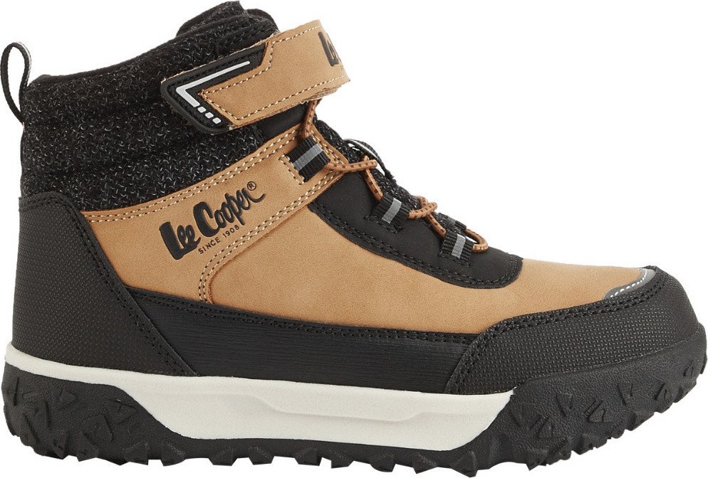 Buty trekkingowe trapery trzewiki dla dzieci Lee Cooper jasny brąz LCJ-25-01-3757K 28 1