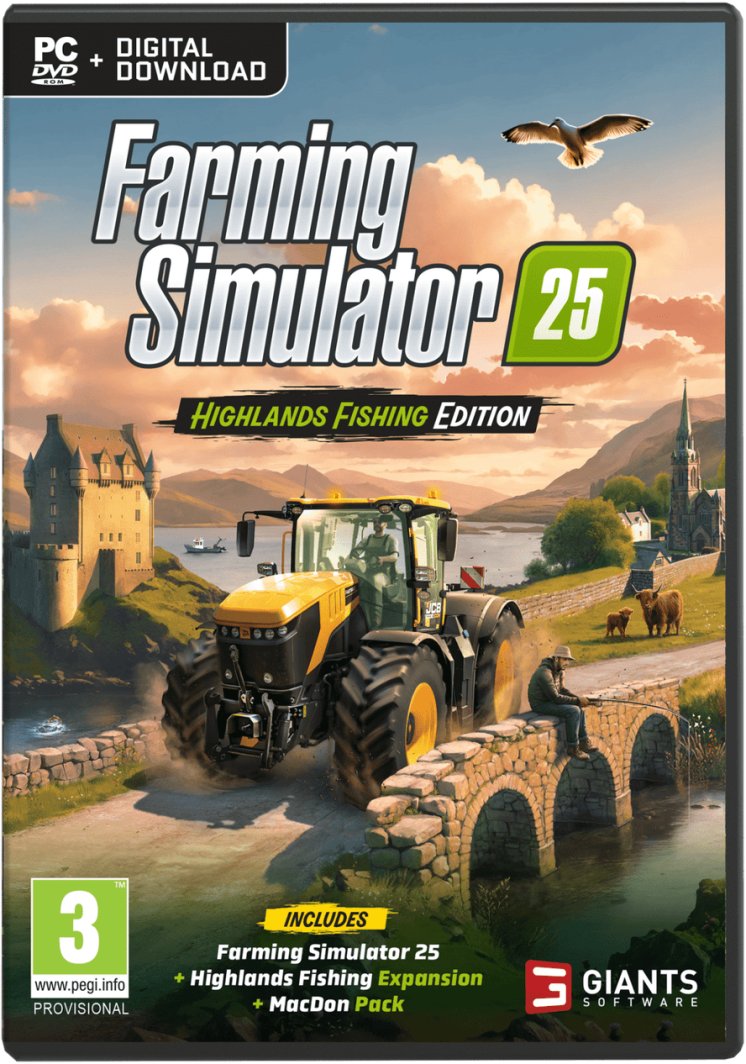 Farming Simulator 25: Highlands Fishing Edition (PC) 1