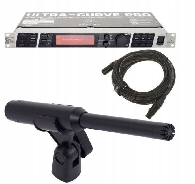 Zestaw Behringer DEQ2496 Ultra-Curve Pro Procesor EQ + mikrofon + kabel 1
