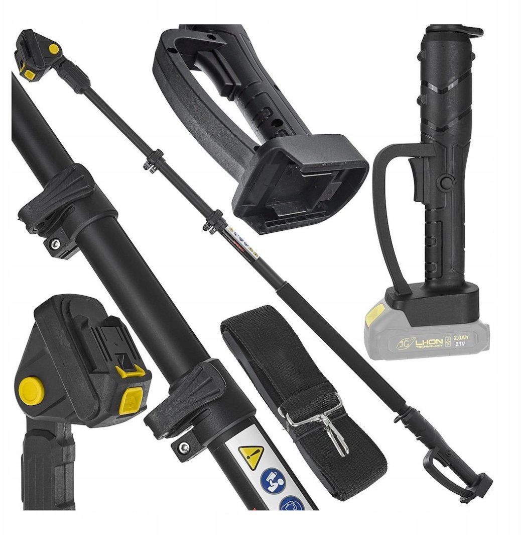 Wysięgnik teleskopowy 1.65-2.50m do pił i sekatorów akumulatorowych GEKO (6) 1