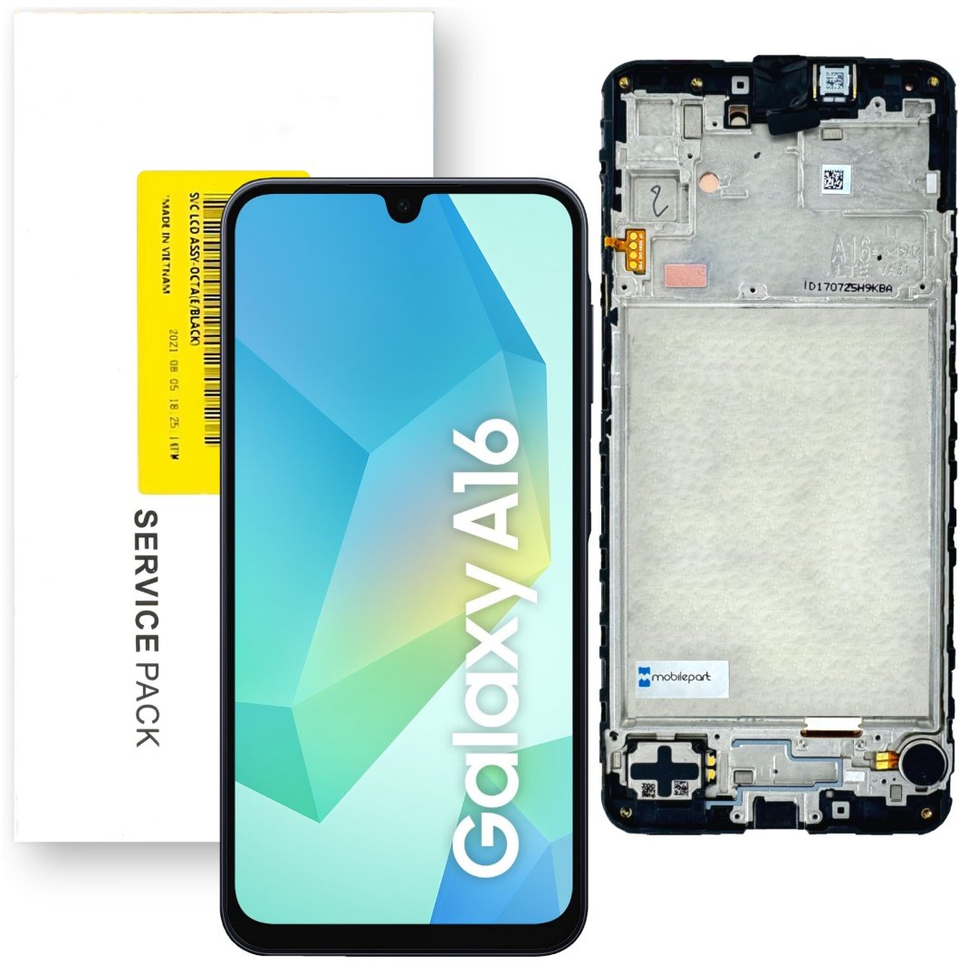 Wyświetlacz do Samsung Galaxy A16 4G LCD SM-A165F Ramka Oryginał Mobilepart 1