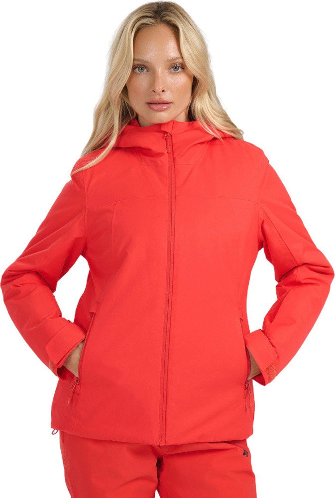 Kurtka narciarska damska 4F F0954 czerwona 4FWAW25TTJAF0954 62S 2XL 1