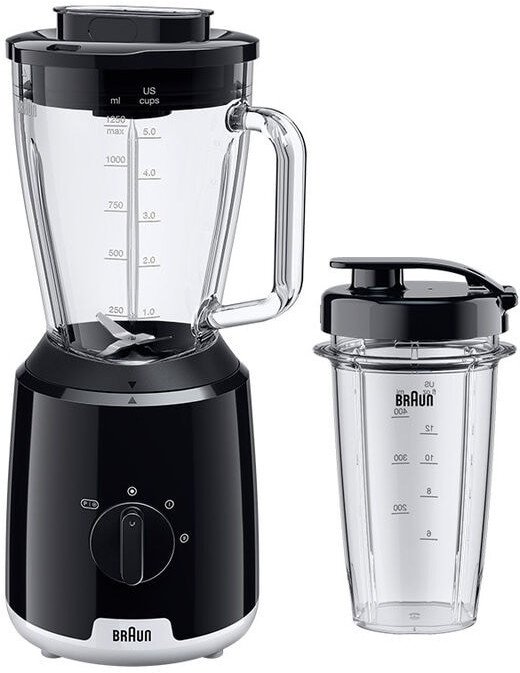 Blender kielichowy Braun JB1051 1,25 l Blender stolowy 600 W Czarny