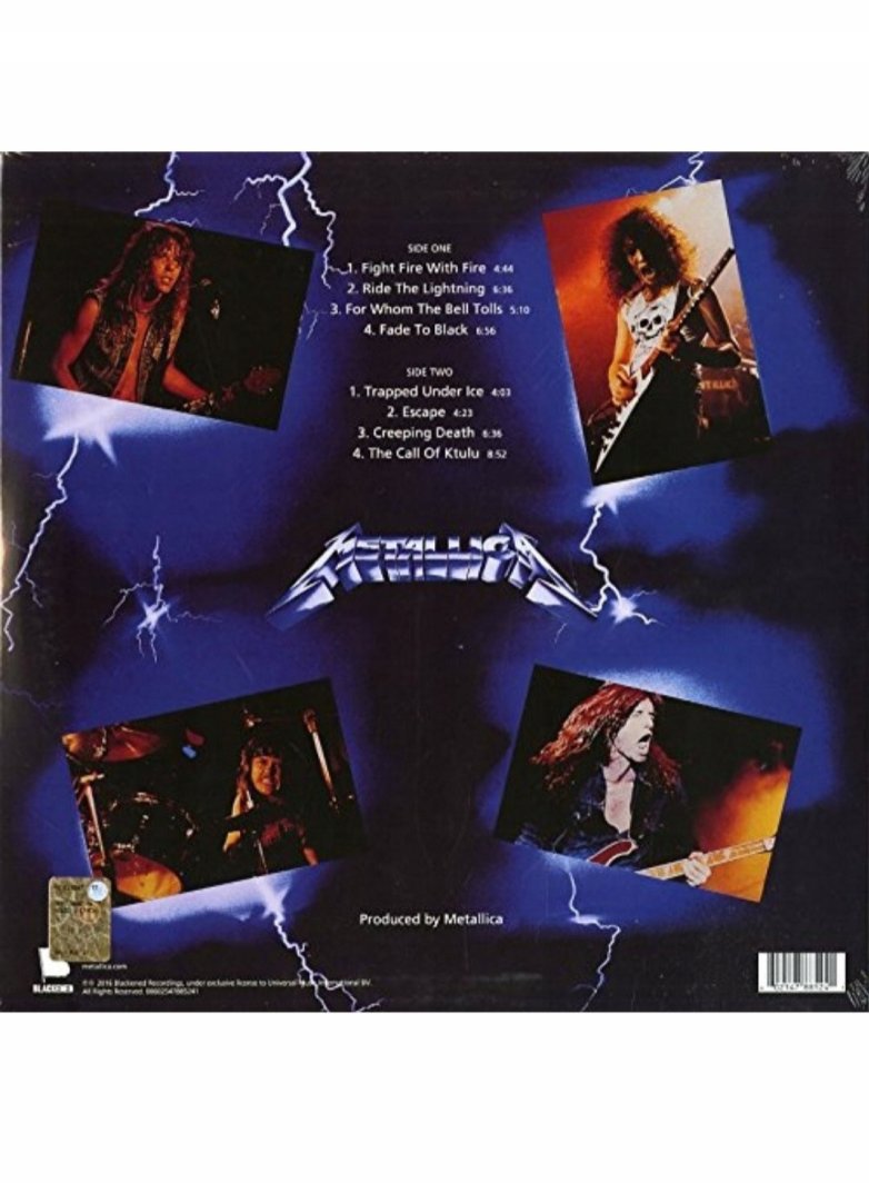 Gramofon ION METALLICA "RIDE THE LIGHTNING"