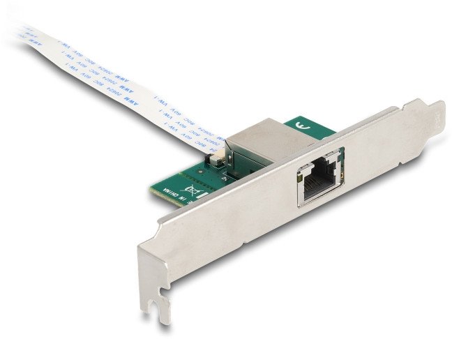 Karta sieciowa Delock M.2 Key B+M 1 x RJ45 10 Gigabit LAN Network Card, Internal, Wired, M.2, Ethernet, 10000 Mbit/s 1