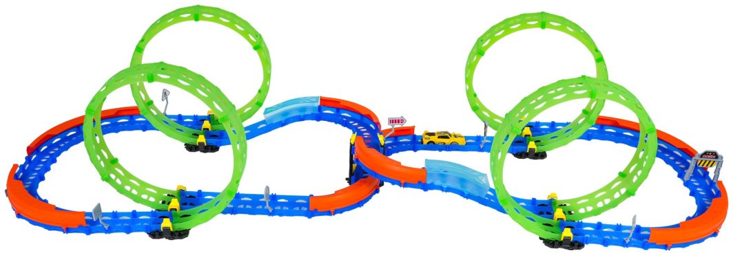 Tor Wyścigowy Świecący w Ciemności 86el. EDUKAMP 1