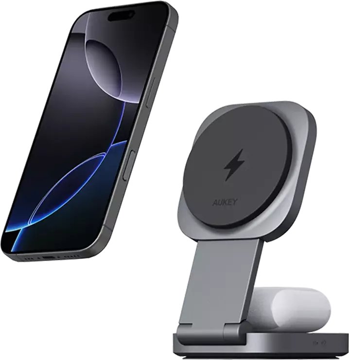 Ładowarka Aukey LC-MC211 Indukcyjna 3 A (Aukey) 1