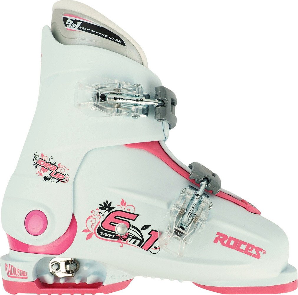 Roces Buty narciarskie Idea Up Junior white-pink 450491 00020 30-35 1