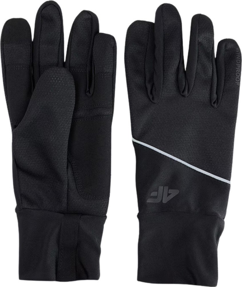 4f Rękawiczki U182 czarne 4FWMM00AFGLU182 20S L 1