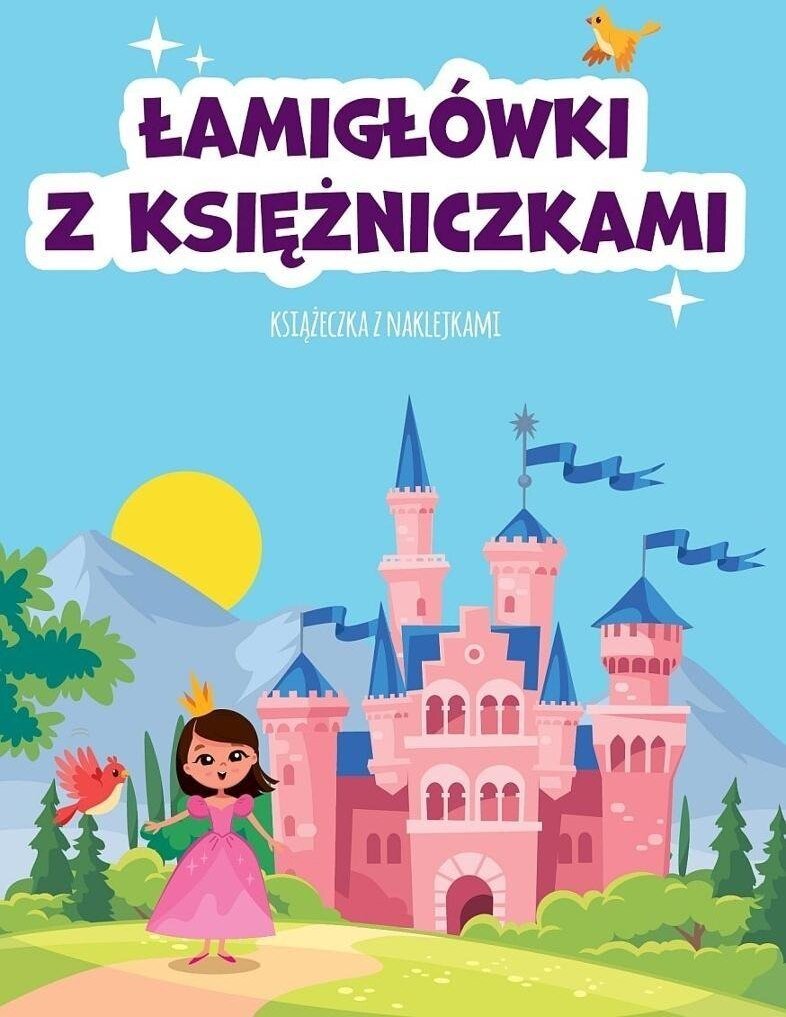 Łamigłówki z księżniczkami z naklejkami 1