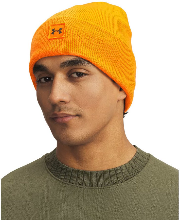 Czapka zimowa Under Armour Halftime Cuff Pomarańczowa 1