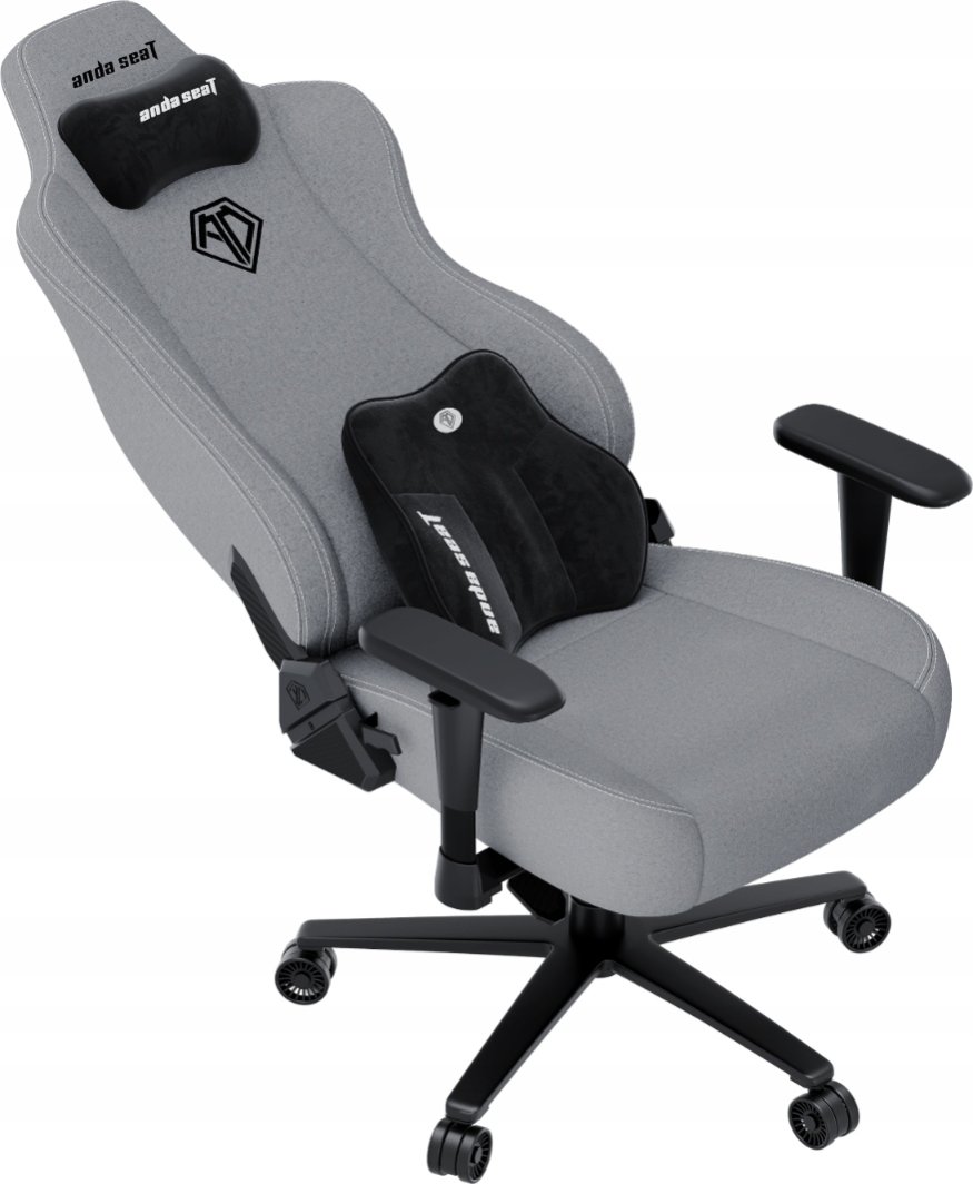 Fotel Anda Seat Fotel gamingowy Novis Plus XL szary obrotowy 1