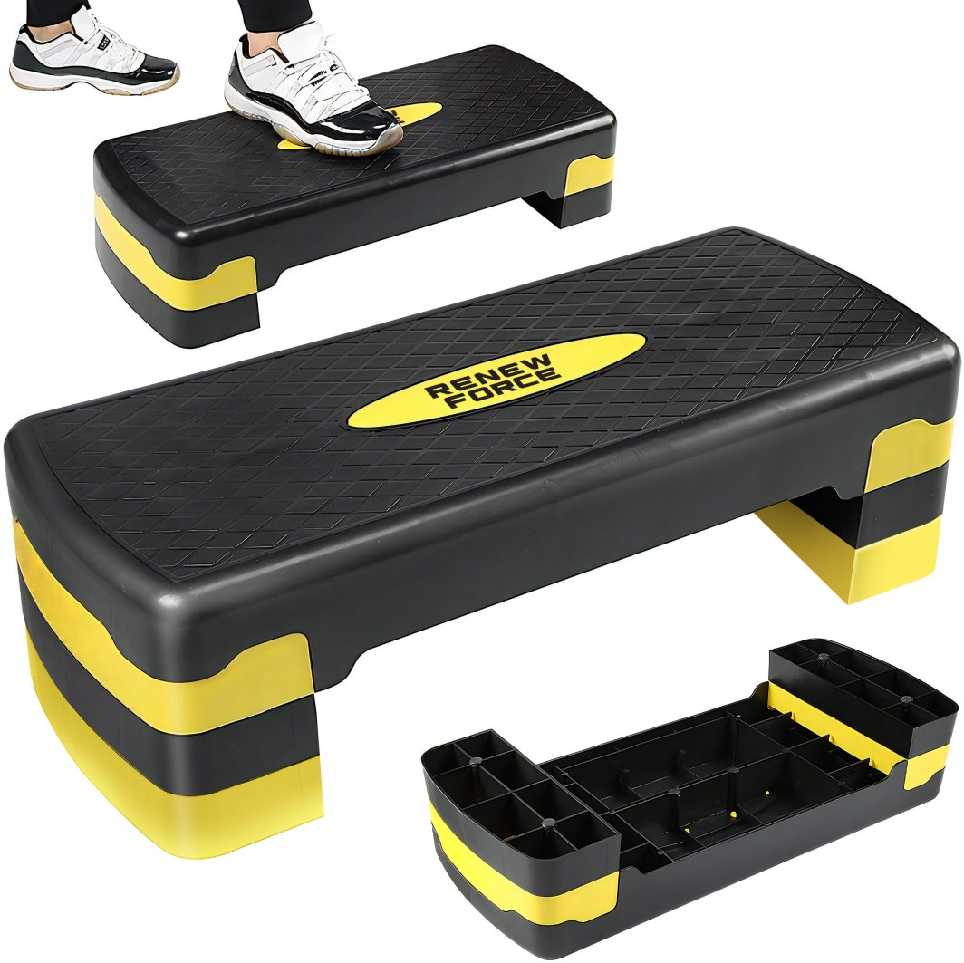 Stepper Gymrex Step Renew Force Do ćwiczeń regulowany aerobik 1