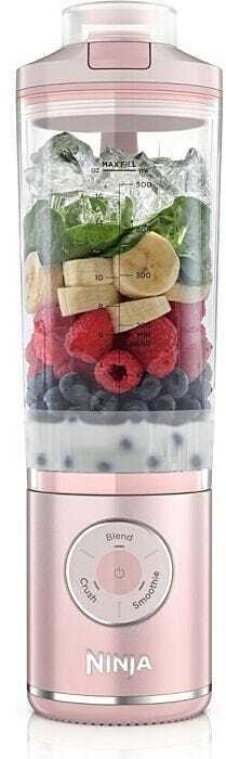 Blender kielichowy Ninja BC251EUPK Blast Max bezprzewodowy mixer rosa 1