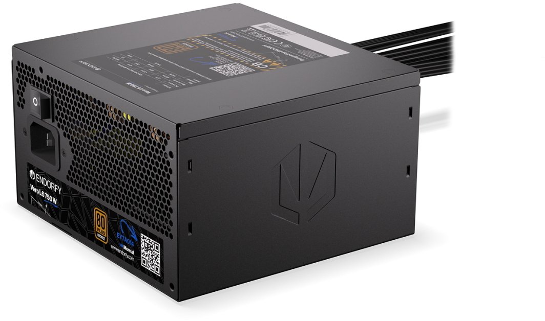 Endorfy vero l6 750w napajalnik z nemodularnimi ploščatimi kabli