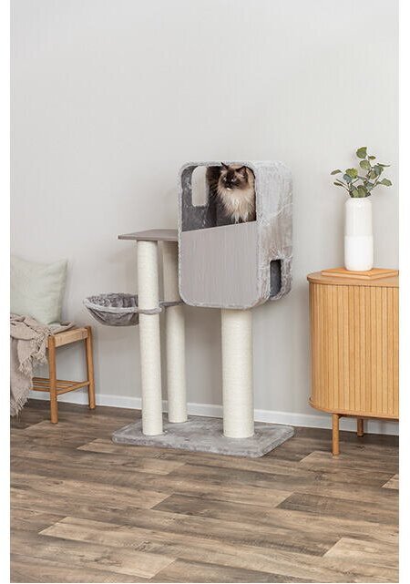 Tectake Marina drapak dla kota szary 132 cm 1