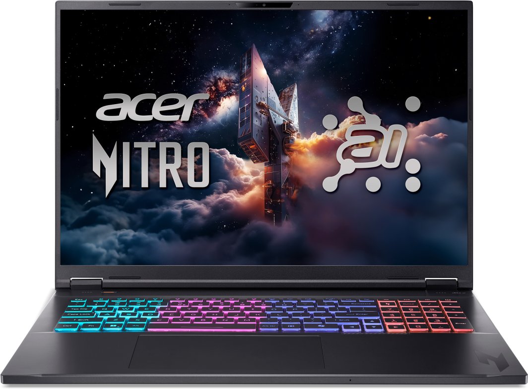 Laptop Acer Nitro 18 AI AN18-61 Ryzen AI 7 350 / 16 GB / 1 TB / W11 / RTX 5060 / 165 Hz (NH.QY6EP.002) 1