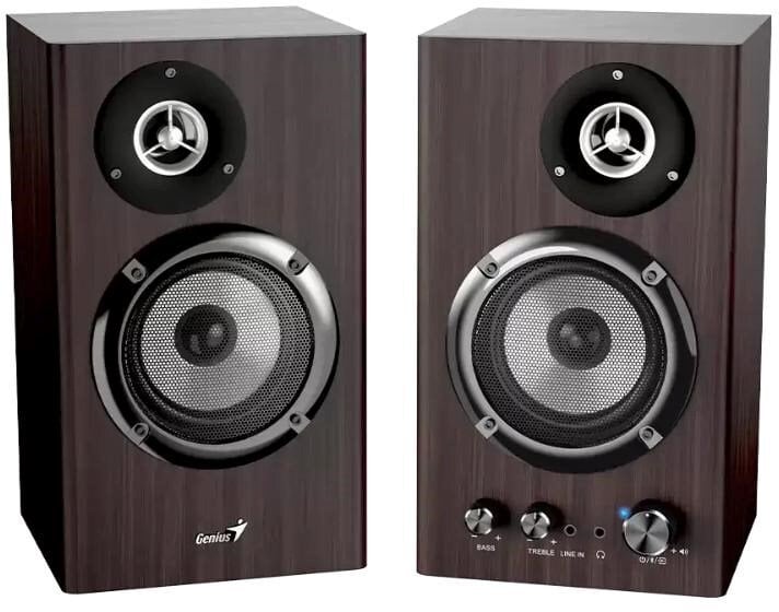 Głośniki komputerowe Genius Głośnik SP-HF1812BT, BT, 3.5mm jack, 50W, ciemne drewno 1