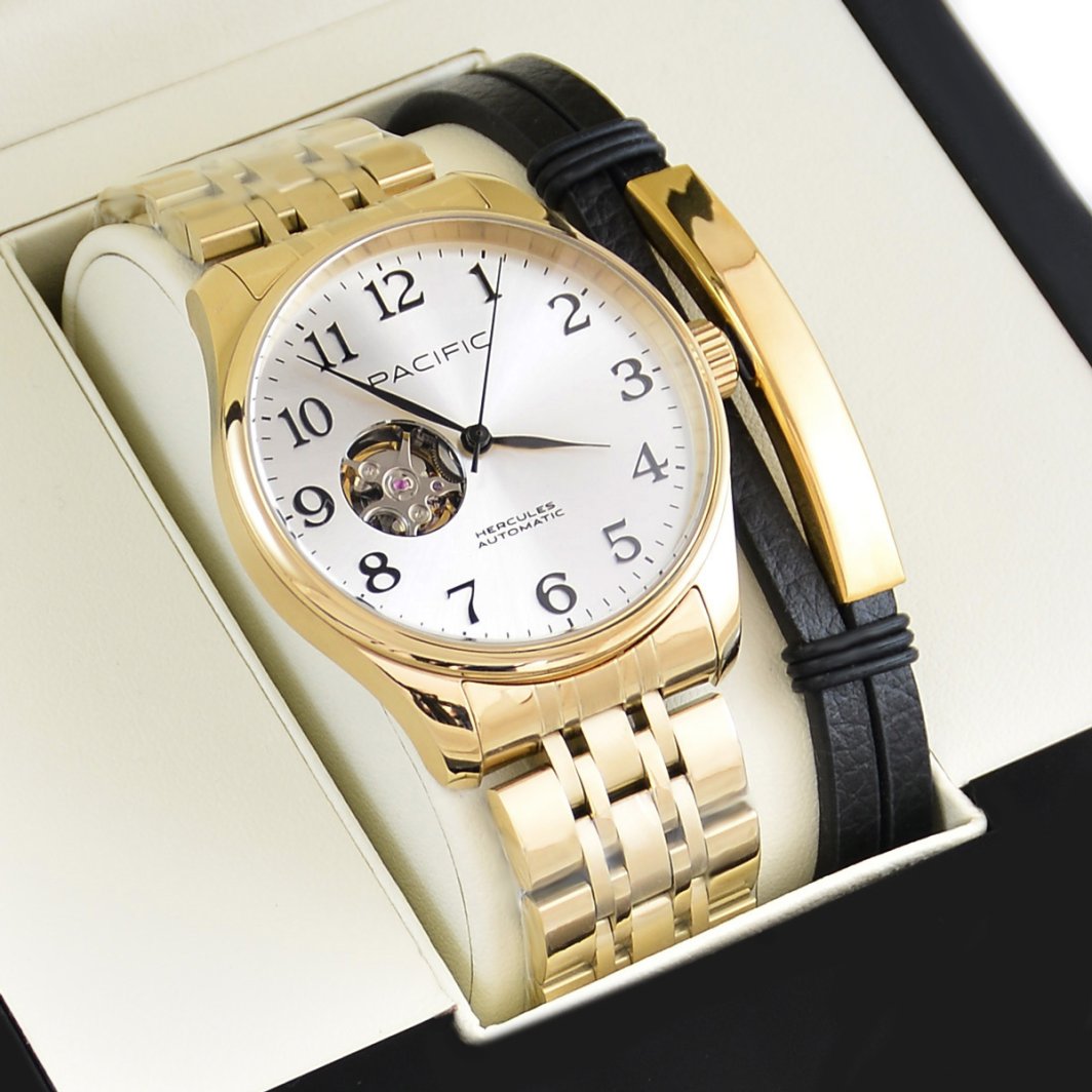 Zegarek męski PACIFIC AUTOMATIC Seiko NH38 + bransoletka 10ATM 1