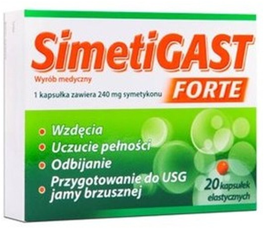 SIMETIGAST_Forte suplement diety 20 kapsułek 1