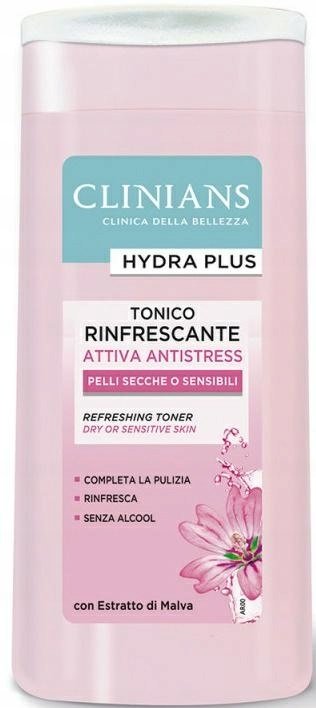 Clinians HYDRA ATTIVA ANTISTRESS facial toner, 200 ml