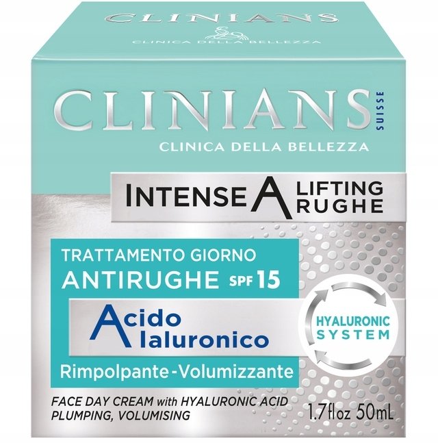 Clinians INTENSE A LIFTING RUGHE day face cream, 50 ml
