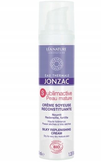 eau thermale jonzac SILKY REPLENISHING face cream, 40 ml