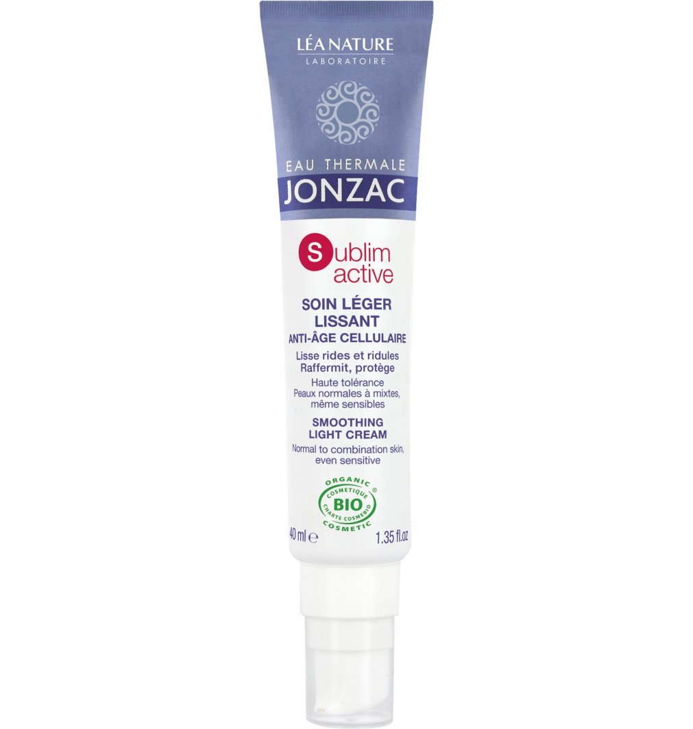 EAU THERMALE JONZAC SUBLIMACTIVE ANTI-AGING SMOOTHING LIGHT face cream, 40 ml