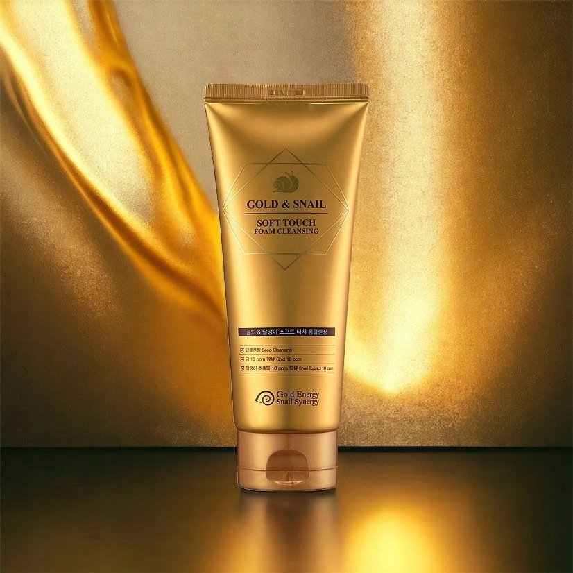 GOLD ENERGY SNAIL SYNERGY GOLD & SNAIL cleansing foam, 170 ml