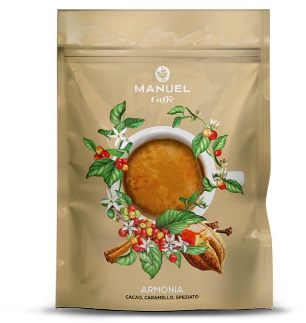Kawa mielona Manuel Armonia 250g - Doypack