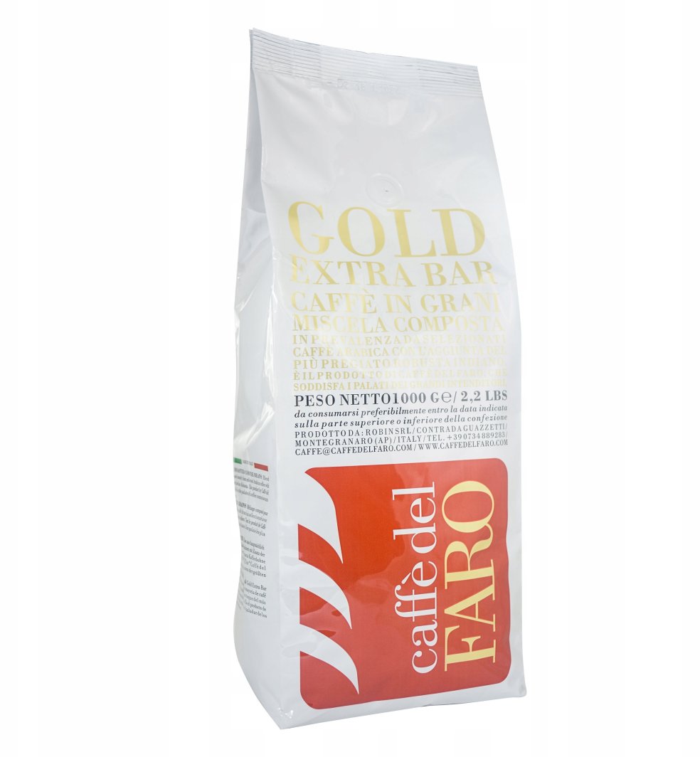 Kawa ziarnista Caffe del Faro Kawa ziarnista Gold Extra Bar 1kg