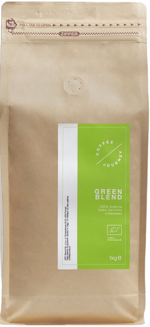 Kawa ziarnista Coffee Journey Green Blend 1 kg