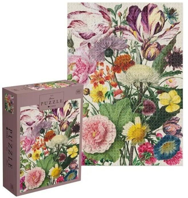 Puzzle 2000 Flowers 1