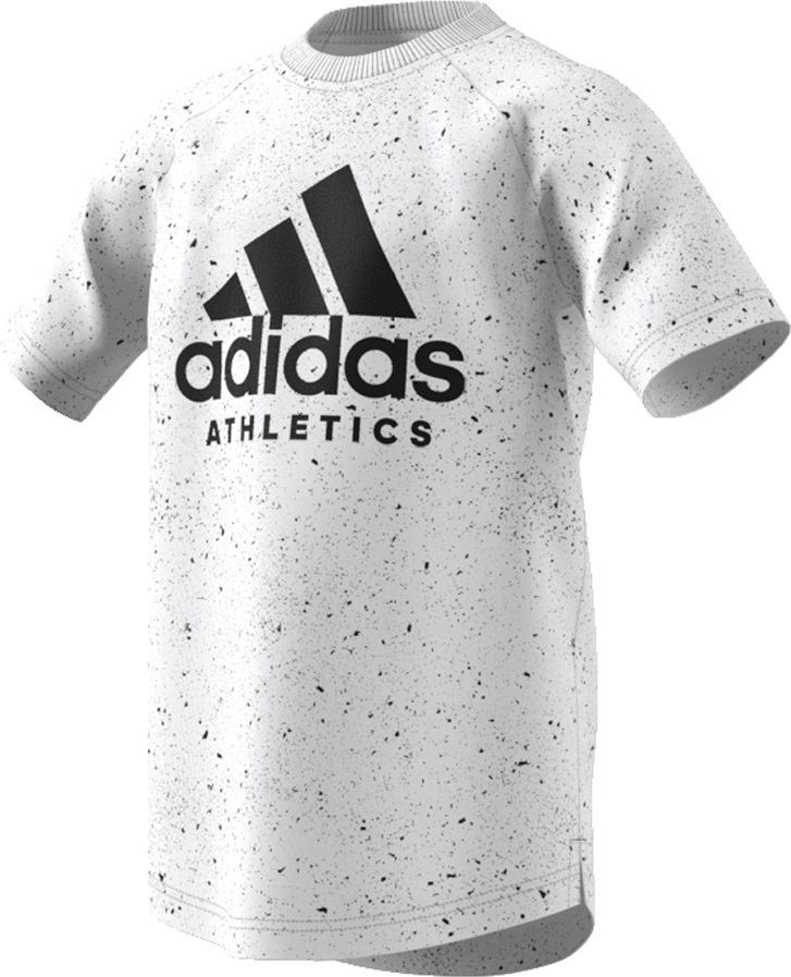 ADIDAS koszulka dziecięca krótki rękaw biała 140