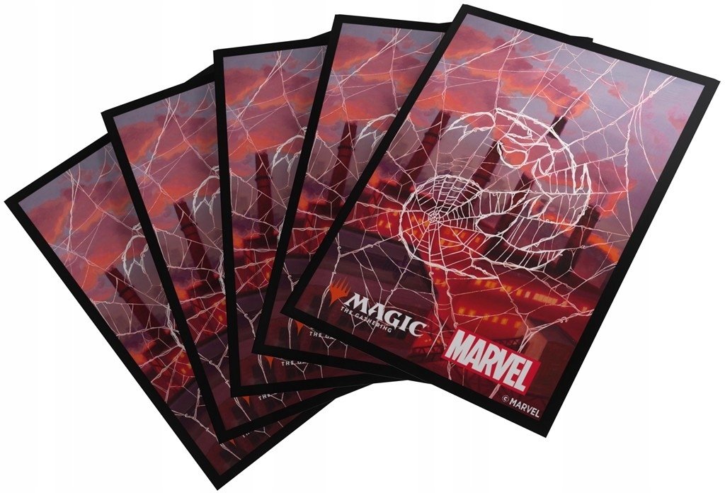 Gamegenic Magic the Gathering - Marvel's Spider-Man - Premium Art Sleeves - Mountain