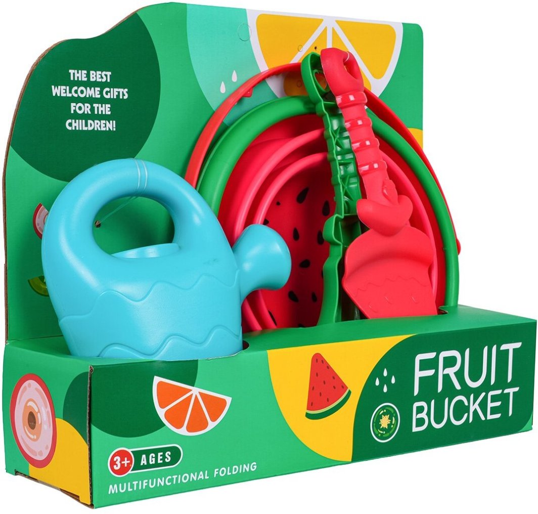 MEGA Zestaw Akcesoriów do Piasku + Składane Wiaderko 1